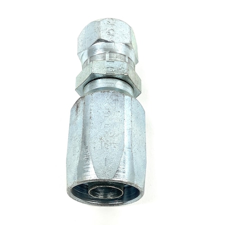 Continental Fitting, Hyd, Female, Swivel, Jic 37 Deg Flare Sae J514 1/2 Hose Size Id, 7/8-14 Thread Size FG-JCFX-1010